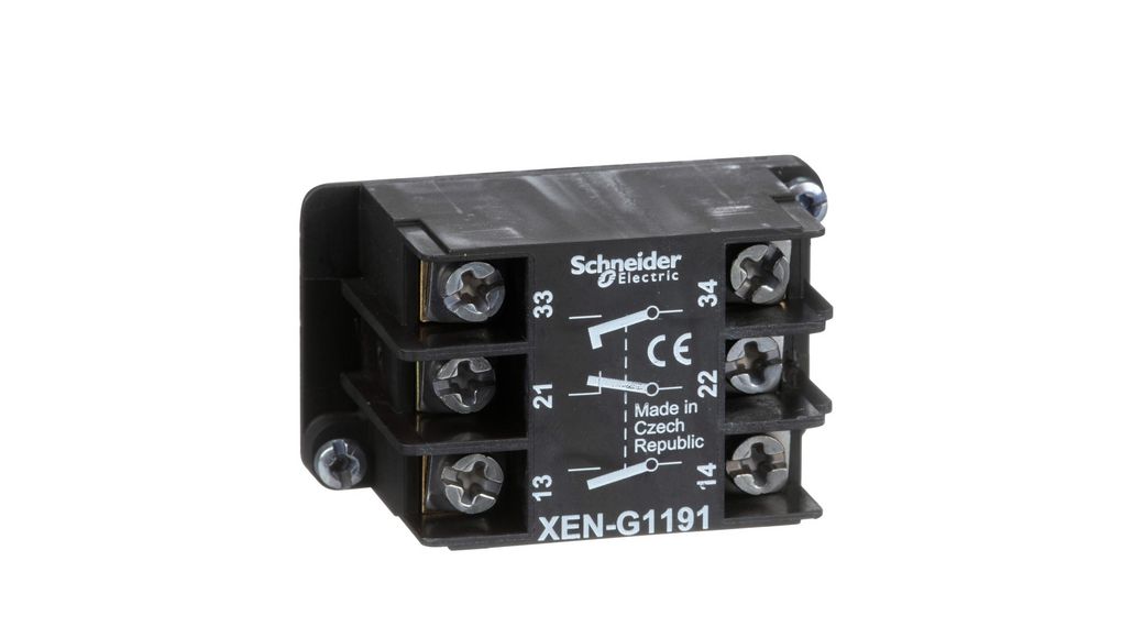 BIlinli 2-Gang Pendelstation Kontaktblock - Ersatz Für XEN-G1191 - 2 Stück Schalter Für Hubkran